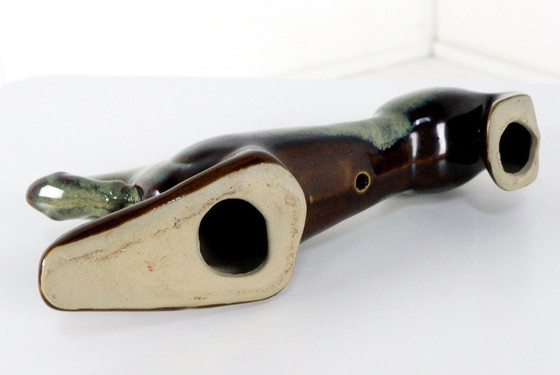 Image 1 of Vintage ceramic mid - Century horse