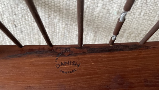 Image 1 of Paper Knife fauteuil van Kai Kristiansen voor Magnus Oleson, vintage uit het midden van de vorige eeuw.