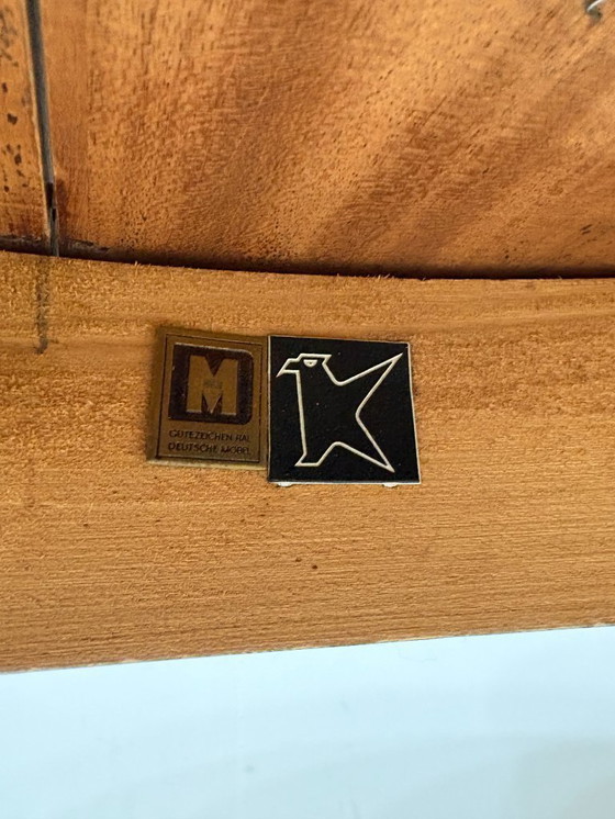 Image 1 of Beautiful vintage dining table / Mid-century kitchen table / Extendable wooden table