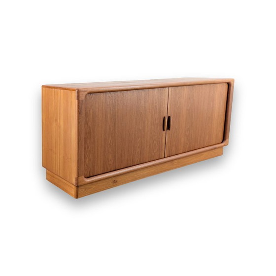 Credenza Midcentury Dyrlund danese in Teak con Ante a Serrandina – Credenze, Legno (photo 8 of 11)