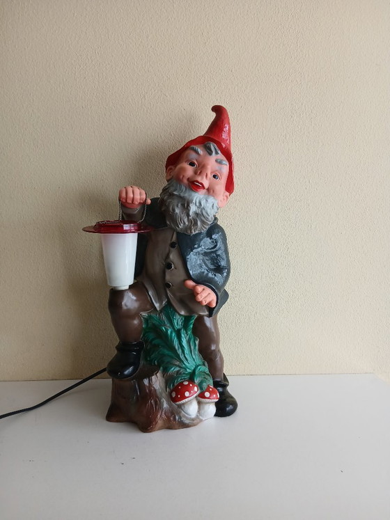 Lampe Nain Heissner – 48 cm. – Vintage – Lampadaires, Plastic (photo 2 of 8)