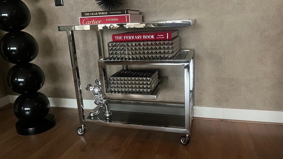 Image 1 of Wesson Bartrolley / Barcart / Serving trolley Eric Kuster 