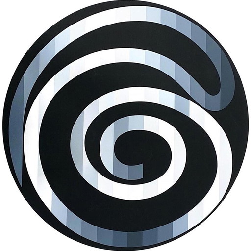 Siebdruck "Botschaft des Friedens" von Y. Agam, 1980