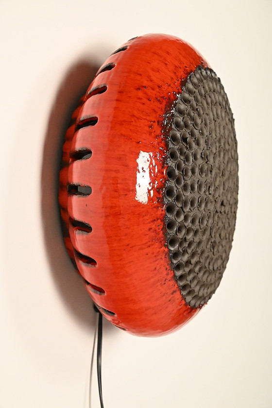 Image 1 of Lampada da parete in ceramica, suggestiva e giocosa; design danese.
