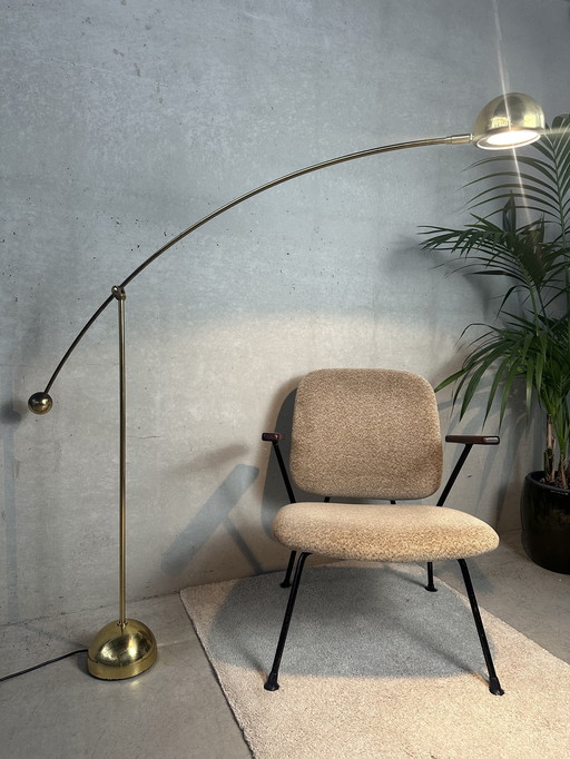 Vintage design floor lamp / reading lamp - Franz Hustadt