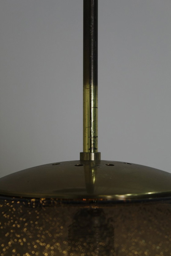 Image 1 of Vintage design rookglas bollamp XL