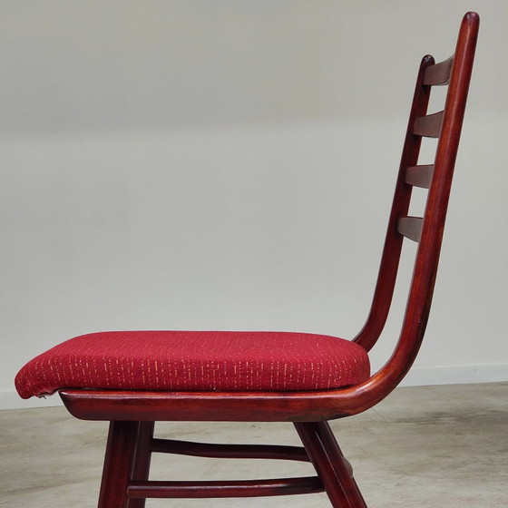 Set of 6 Jitona Sobeslav chairs, Czechoslovakia 1960 – Dining chairs, Mid Century Modern (photo 16 of 21)