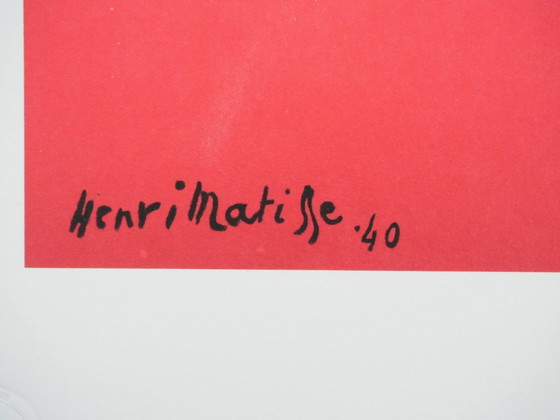 Henri Matisse: Roemeense blouse, gesigneerde lithografie – Litho's & Zeefdrukken, Paper (photo 3 of 10)