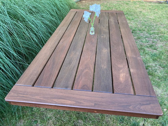 Image 1 of Tuintafel "Family" 8P - Braziliaanse Walnoot - Ambacht