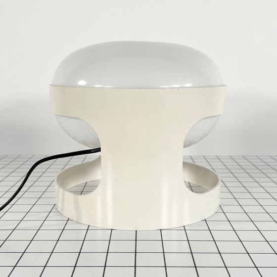 Image 1 of Weiße Kd27 Tischleuchte von Joe Colombo für Kartell, 1960er Jahre