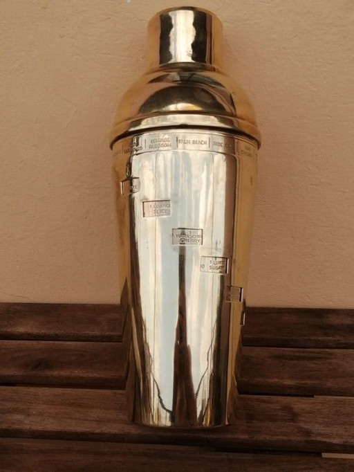 Cóctel Shaker Dial-a-Drink años 30/50