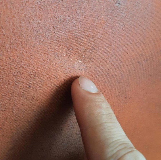 Image 1 of Dário Bosa abstract 2 Luik (arancione/rosso) firmato / tela (artista brasiliano)