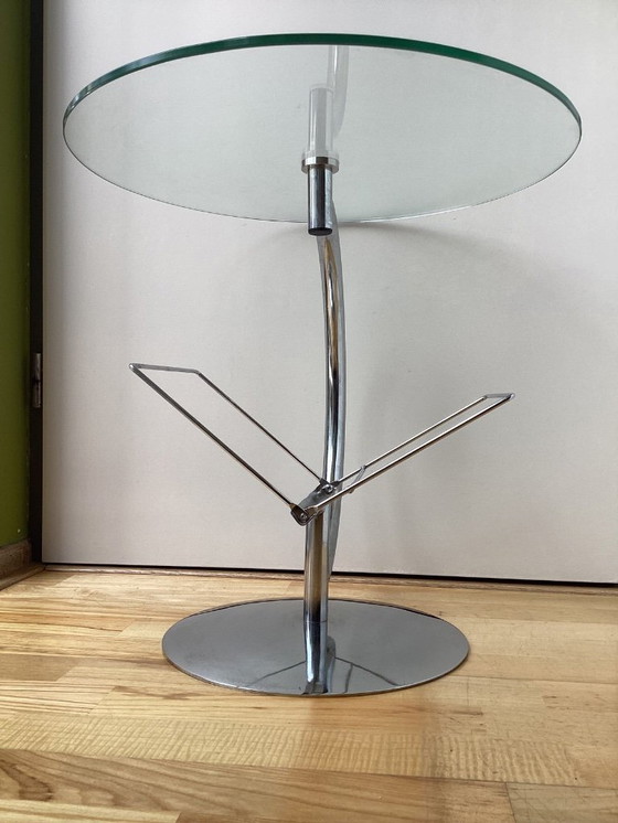 Image 1 of Design side table with reading compartment