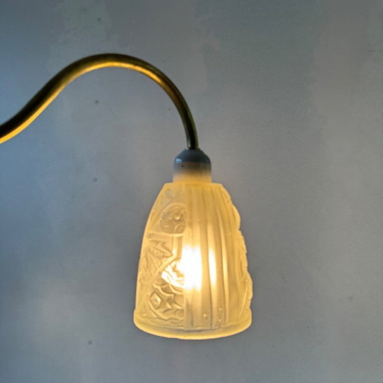 Image 1 of ART-DECO VINTAGE WALL LAMP