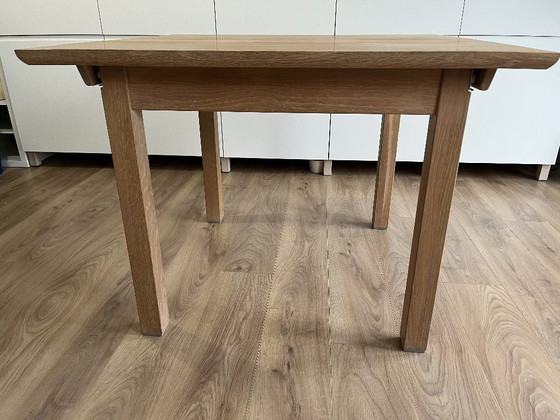 Image 1 of ANREI uitschuifbare tafel van massief eikenhout