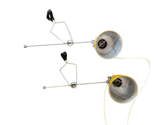 Image 1 of 2 Industrial clamp lamps, Fretus Sweden