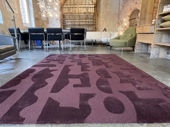 Image 1 of Tappeto murale Twinset Brink en Campman Burgundy