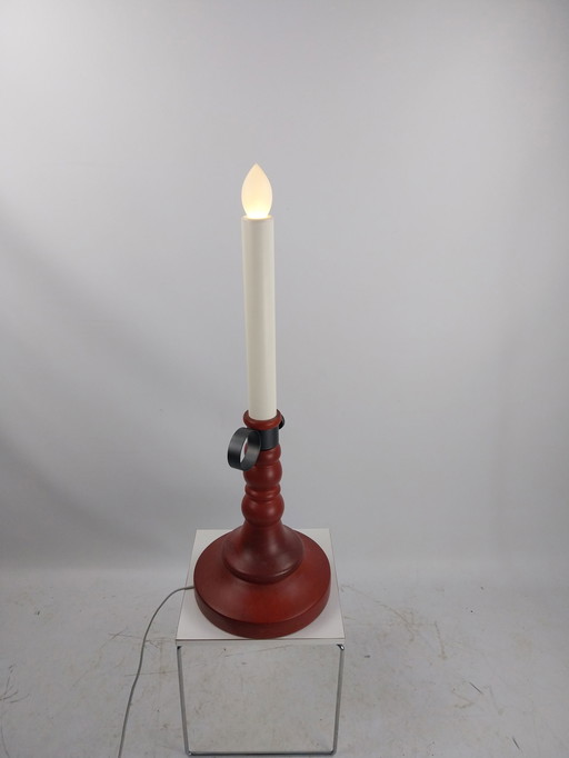 1x vintage ikea strälla candle stick floorlamp Table lamp. 