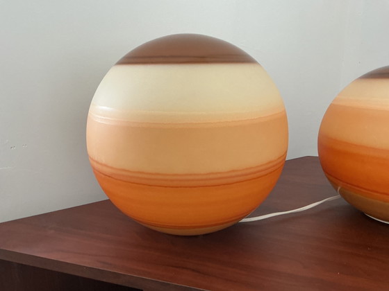 Image 1 of 3 lampade a globo Wofi anni '80