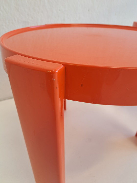 Image 1 of Round orange side tables Kastilia