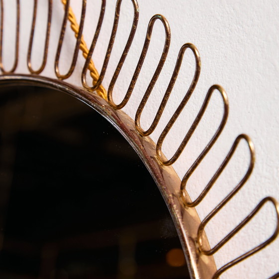 Image 1 of MK10810 Brass framed mirror by Josef Frank