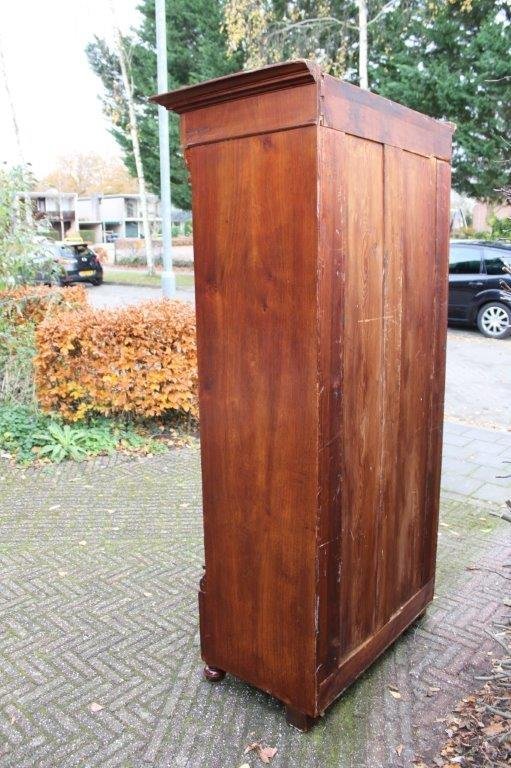 Image 1 of Vintage Houten Kledingkast, Hangkast, Legkast Of Combinatie