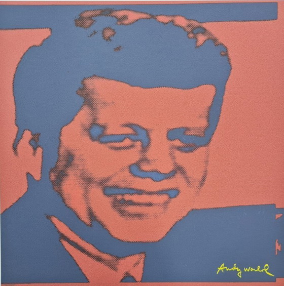 Image 1 of D'après Andy Warhol, John Para Kennedy, années 1980, lithographie