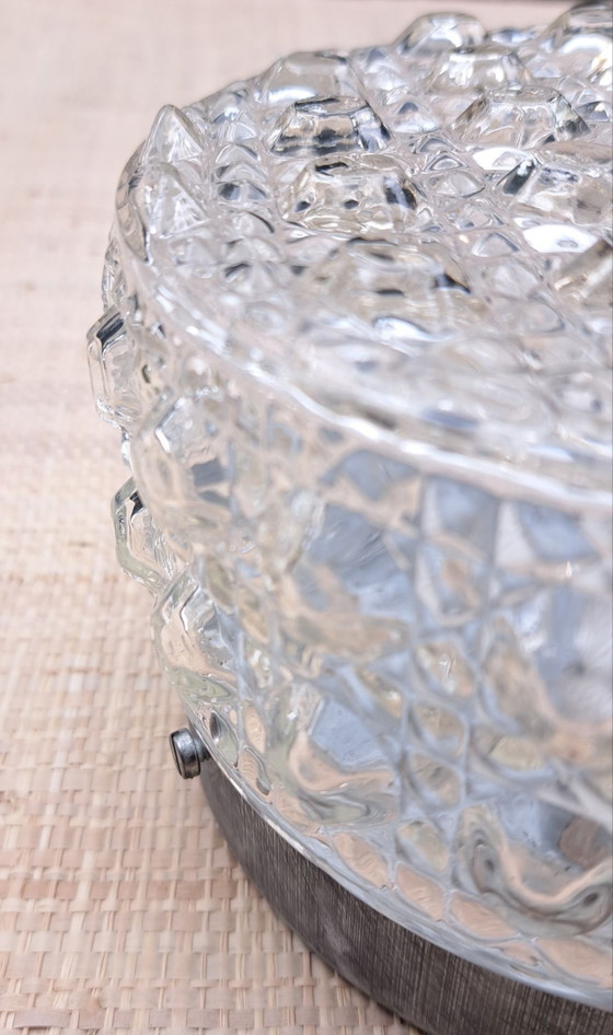 Vintage Ceiling light wall lamp standard fitting – Metal, Glass (photo 3 of 5)