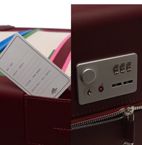 Image 1 of Sac HERMES en Cuir Bordeaux - 103289