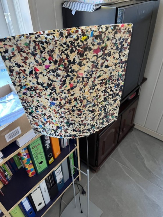 Image 1 of Design lamps with shades made from recycled materials