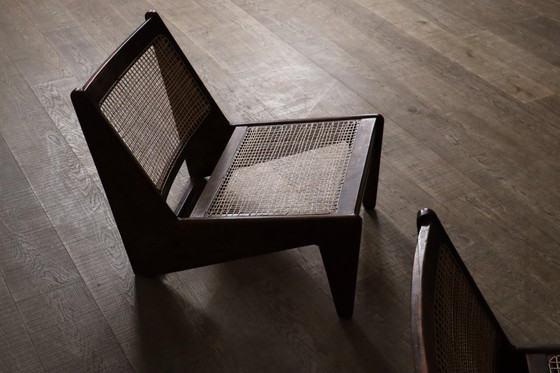 Image 1 of Pierre Jeanneret Kangaroo Chairs PJ-SI-59, India, 1955