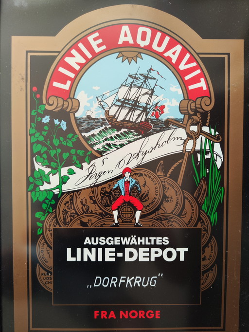 "Brocca Village" / Linea Aquavit / Poster