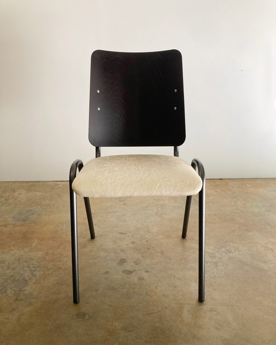 Image 1 of 6x Chaise d'école vintage Le Faucon