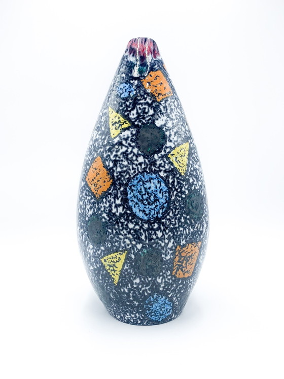 Faenza Keramikvase von R. Rossini, 1970er Jahre – Vasen (photo 5 of 10)
