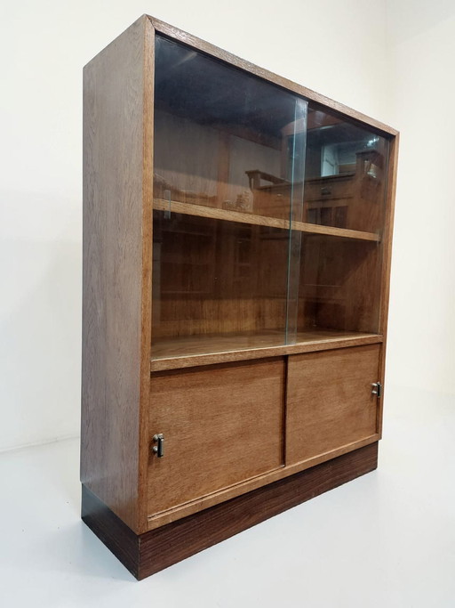 small bookcase, Art Deco cabinet, display cabinet