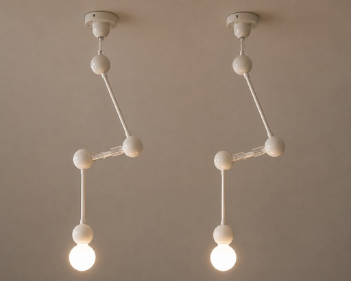 Plafoniera articolata "ARM" di Laurence Brabant per FORESTIER - Nuova, nella confezione originale. (photo 2 of 5)