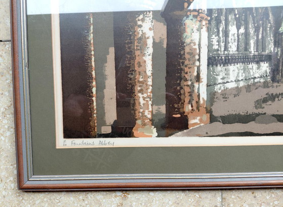 Norman Wade 1971, Fountains Abbey (Edition 4/60) Lithographs & prints, Paper, Brown (photo 8 of 12)