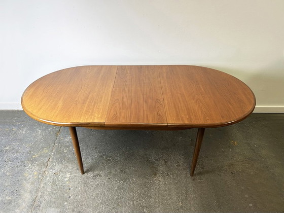 G Plan Fresco Tavolo da Pranzo Allungabile in Teak Mid Century Fine Anni '60 '70, G-Plan, Tavoli da pranzo (foto 6 di 10)