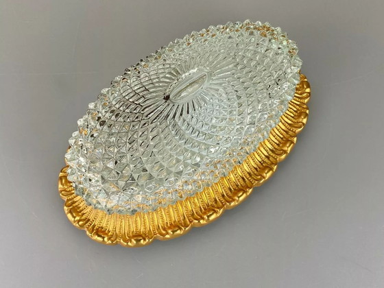 Image 1 of 60er 70er Jahre Lampe Leuchte Wandlampe Limburg Plafoniere Space Age Design 60s