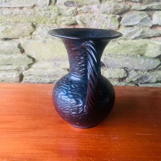 Image 1 of Vintage Vallauris vase signed B. Rubino
