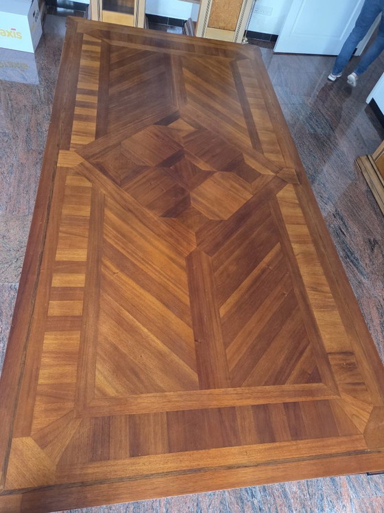 Art Deco Eettafel Mahoniehout 240x120 cm – Jan Frantzen, Esstische, Wood (photo 4 of 5)