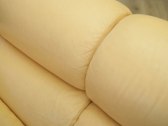 Image 1 of Ledersofa, italienisches Design, 1960er Jahre, Produktion: Italien