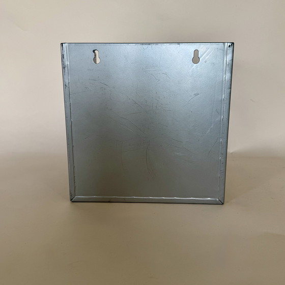 Image 1 of Coppia di mensole anni '70 in acciaio inox spazzolato