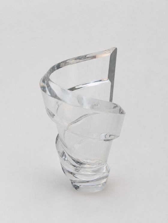 Image 1 of Baccarat - Thomas Bastide - Vase - Spiral 20 cm - Crystal