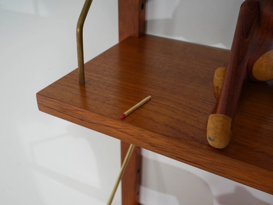 Danish Modular Shelving System in Teak Veneer from the 1970s – Bookcases, Wood (photo 13 of 16)