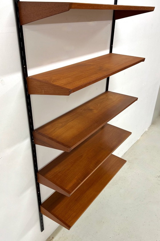 Image 1 of Teakholzregale von Kai Kristiansen für Feldballes, 1960er Jahre