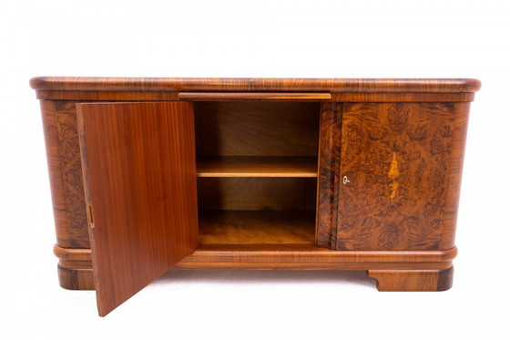 Image 1 of Large Art Deco Chest of Drawers, Poland, 1940s