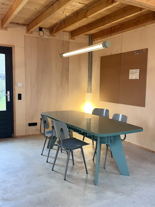 Table de Crise Originale Piet Hein Eek en Vert Brillant – eettafels, Wood