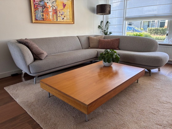 Couchtisch aus Kirschholz, Couchtische, Chrom, Braun (Foto 2 von 12)