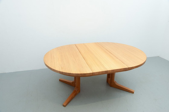 Image 1 of Extendable pine dining table by Silkeborg Møbelfabrik (1970s)
